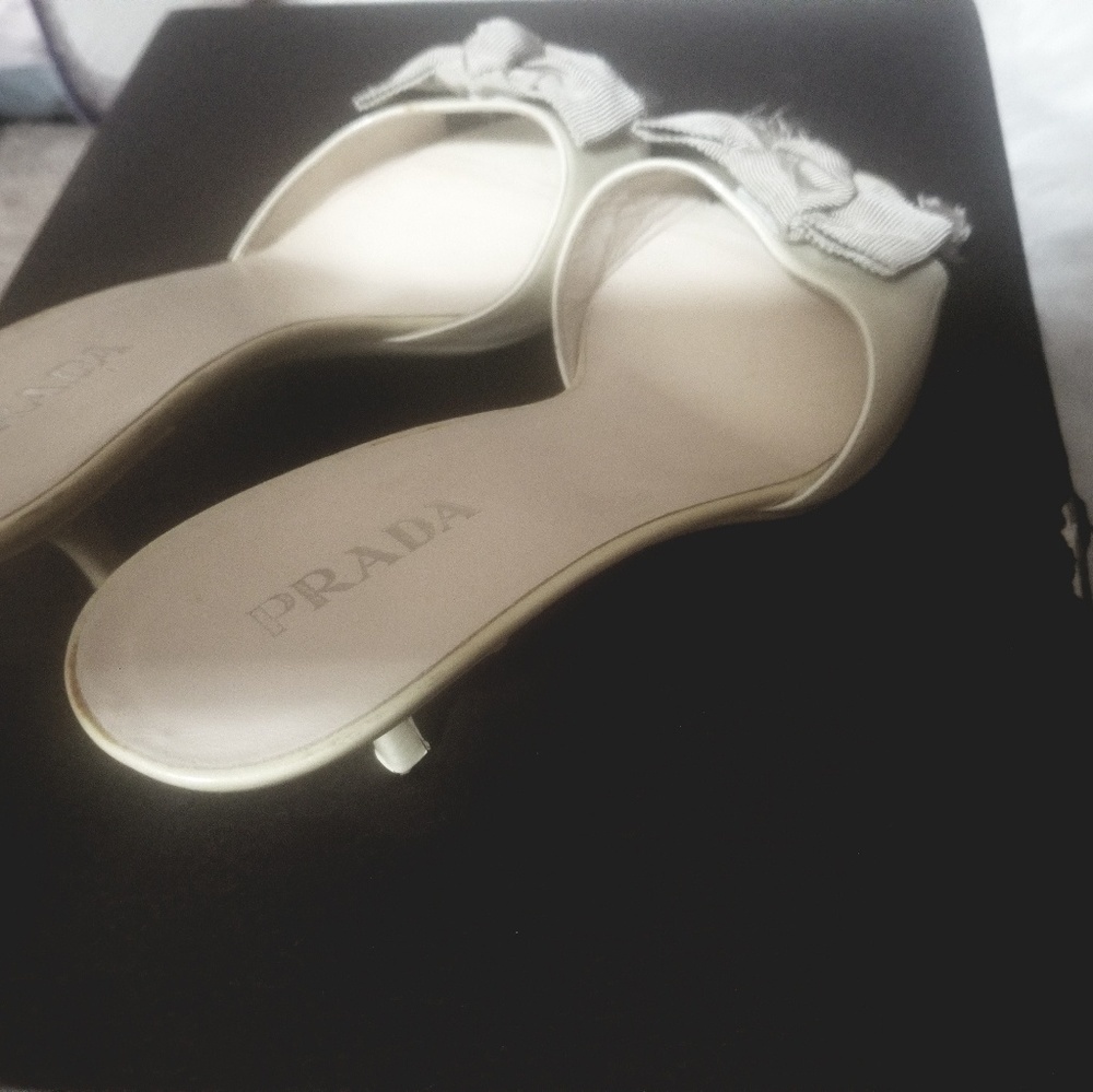 Authentic Prada Kitten Heels